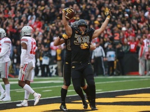 Iowa obliterated No. 3 Ohio State 55-24. The lopsided upset most likely ended any hopes of a playoff birth for OSU.