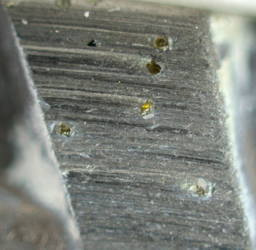 Diamond studded blade