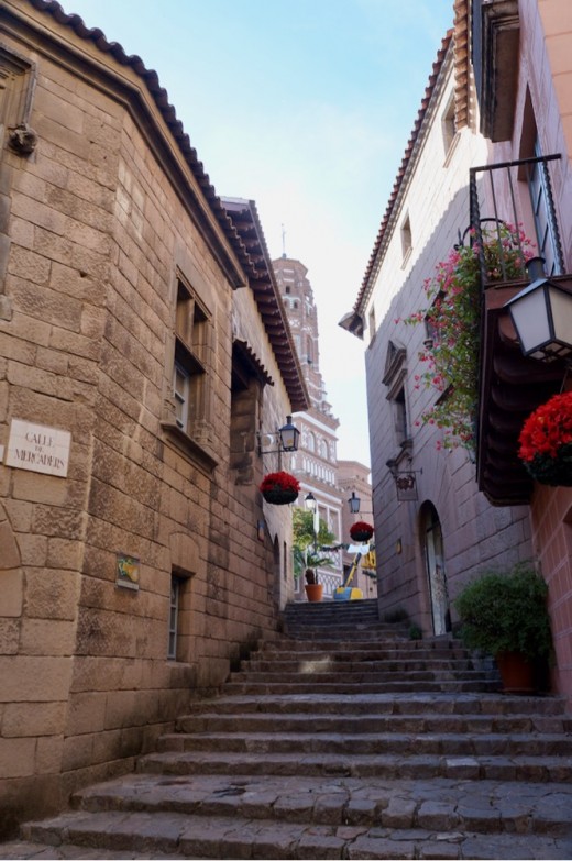 Streets of Poble Espanyol