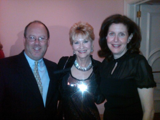 My wife, Lorie, and I with “E.T.’s” Dee Wallace Stone. 