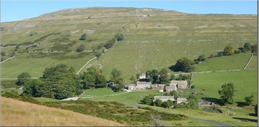 Back in Upper Wharfedale again, we're at Yockenthwaite on the way back to our starting point