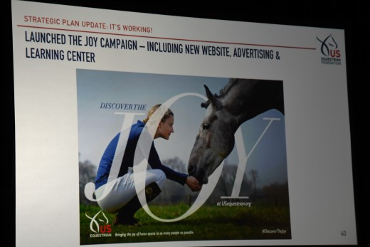 US Equestrian "Joy" campaign.
