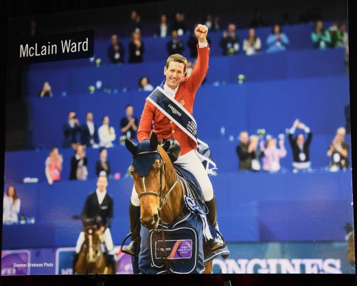 Equestrian of the Year, McLain Ward, aboard Horse of the Year HH Azur.
