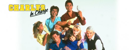 Nicole Eggert, far left, with Scott Baio and the cast of “Charles in Charge”