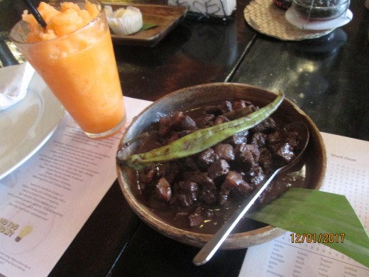Dinuguan, an uncommon meal tastefully done Dinuguan, an uncommon meal tastefully done