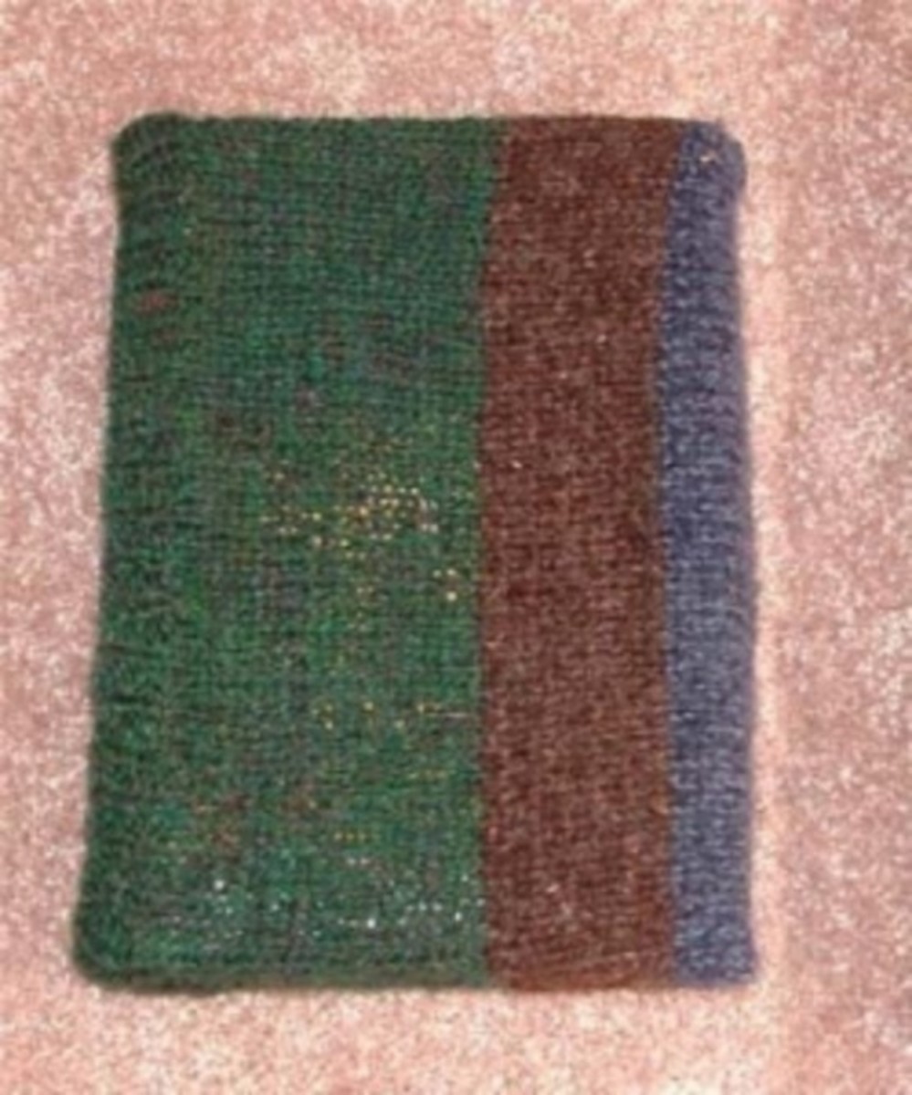 Free Knifty Knitter Book Cover Pattern