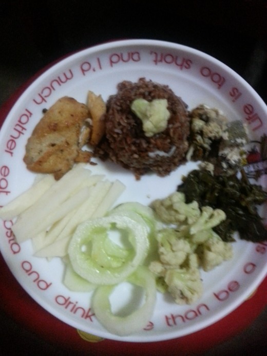 My Meal with side dishes