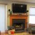 The fire crackled during the game as family and friends surrounded our television for watch the Eagles defeat the Patriots 41 to 33. The fire crackled during the game as family and friends surrounded our television for watch the Eagles defeat the Patriots 41 to 33.