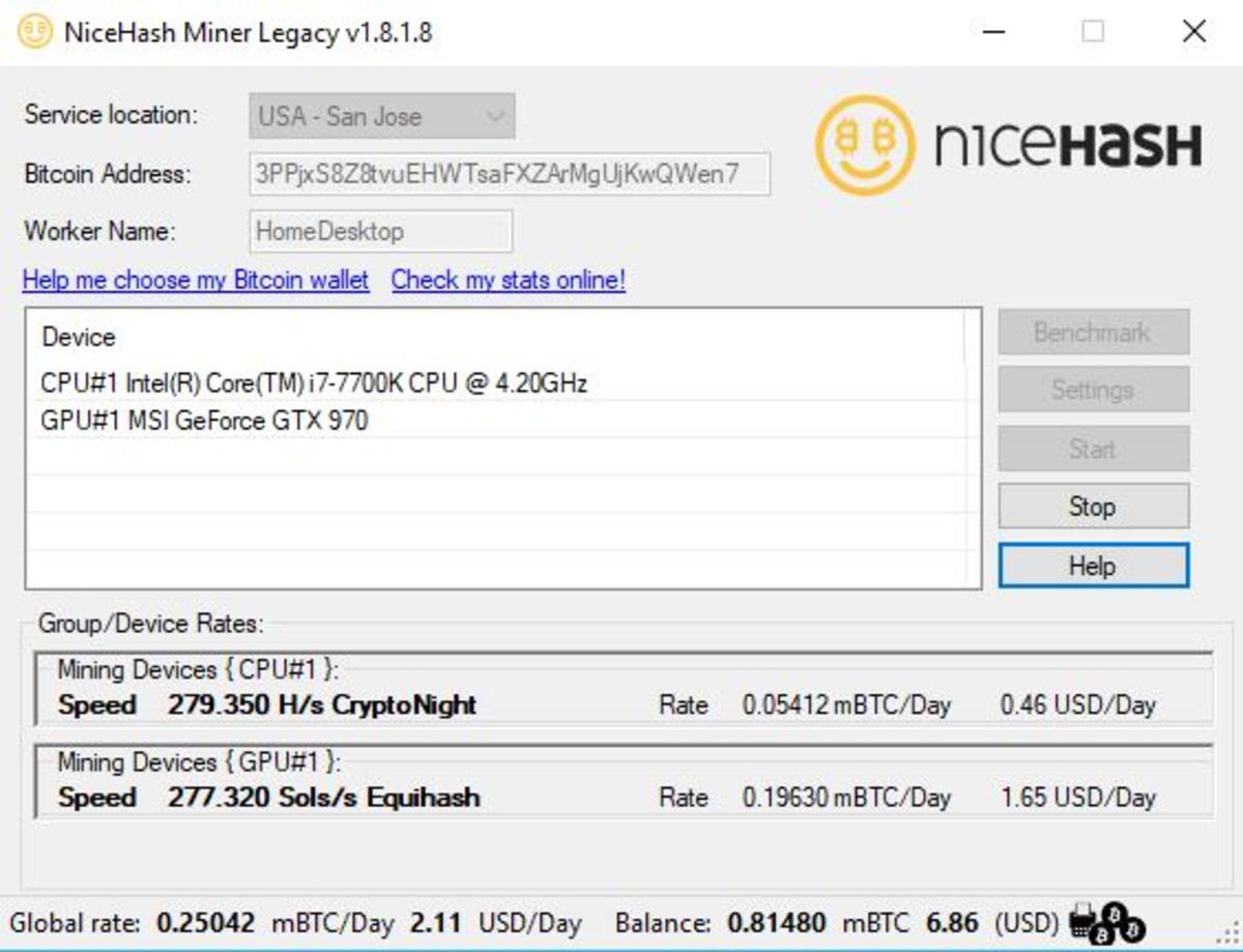 How To Earn Bitcoins Using Nicehash On Windows Toughnickel - 