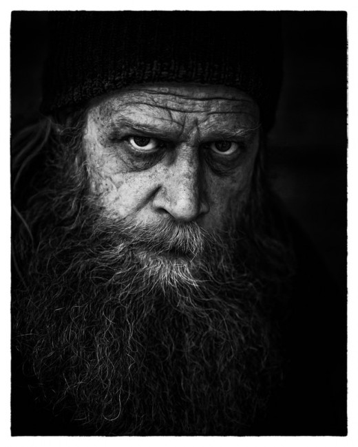 Angry Man with a Beard