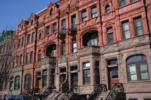 A street in Harlem, NYC.