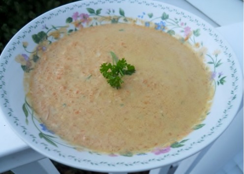 Carrot Walnut Soup