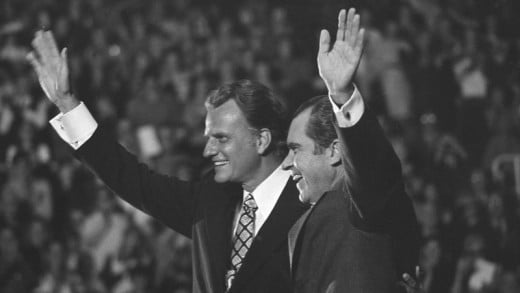 Nixon and Graham Together In Charlotte, NC