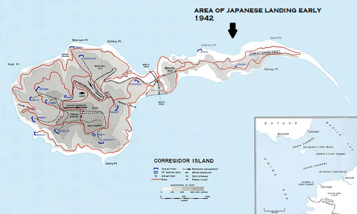 Japanese Taking of Corregidor 1942