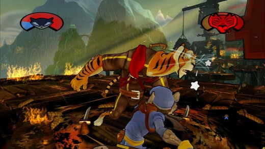 One of the first bosses of the game