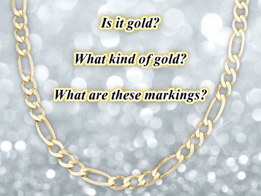 Gold Karat Markings Chart