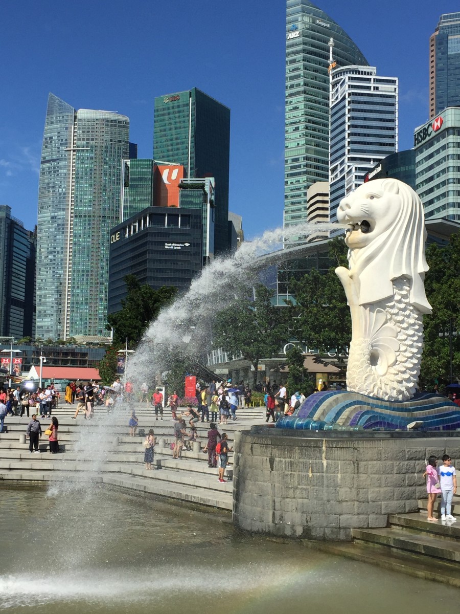 tourist enter singapore