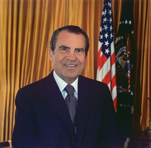 Richard M. Nixon, a former US President