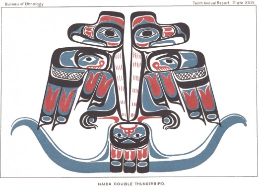 Haida double thunderbird.