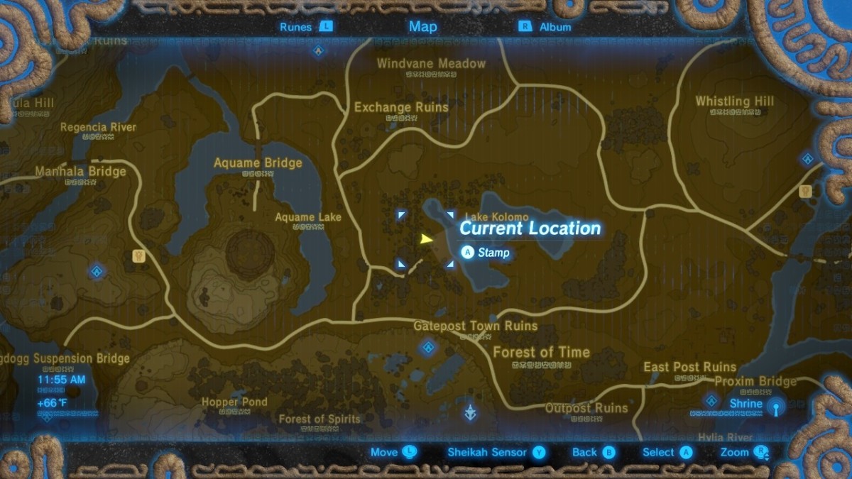 Zelda Breath Of The Wild Interactive Map Download