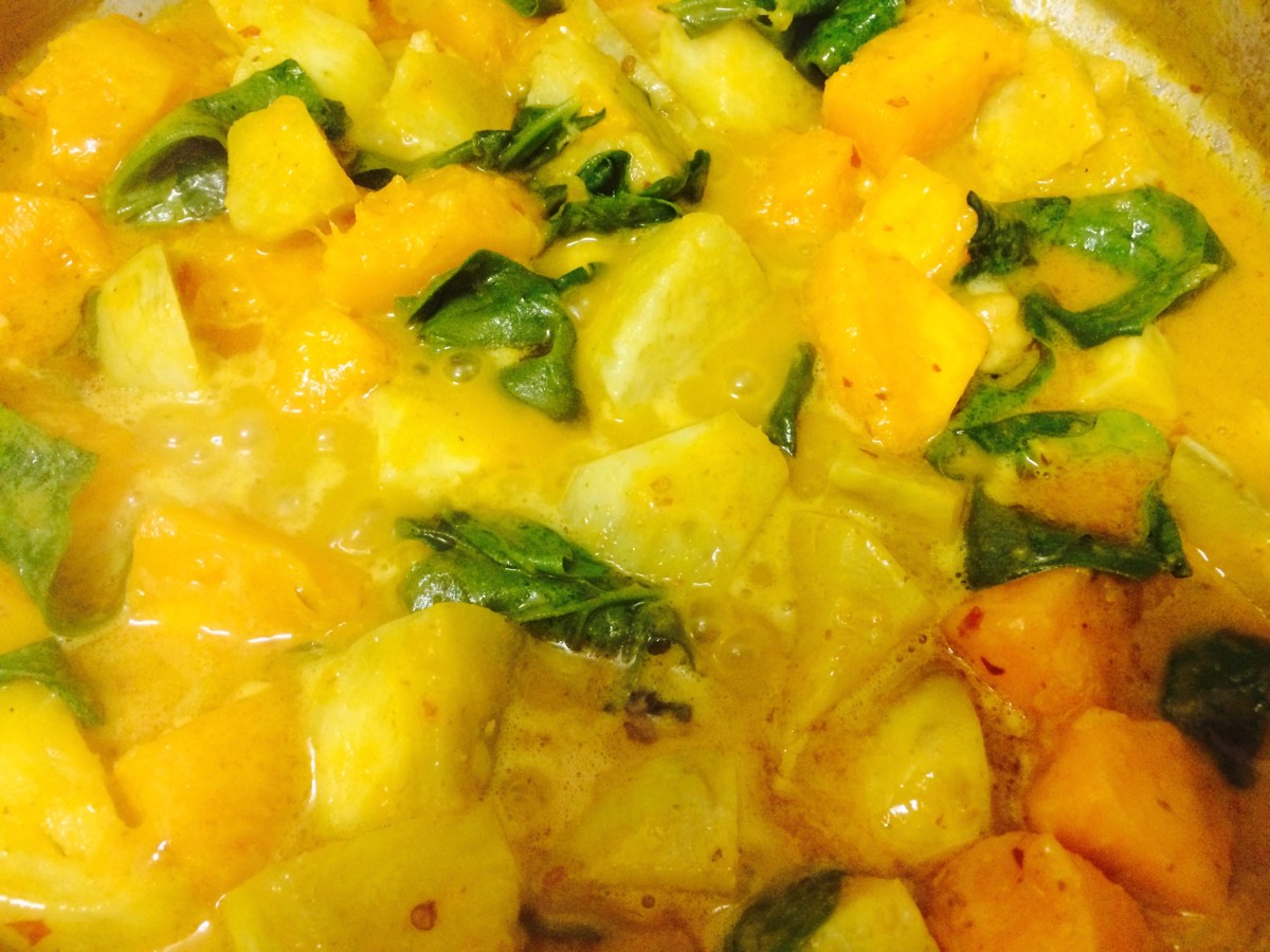 Hot and Spicy Veggie Curry