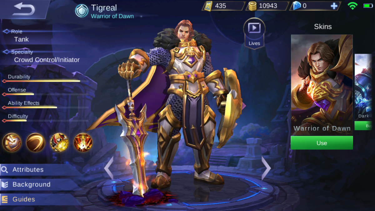 Mobile Legends Tigreal 39 S Skills And Abilities Guide Levelskip