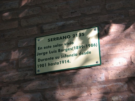 The home of Borges in Palermo.