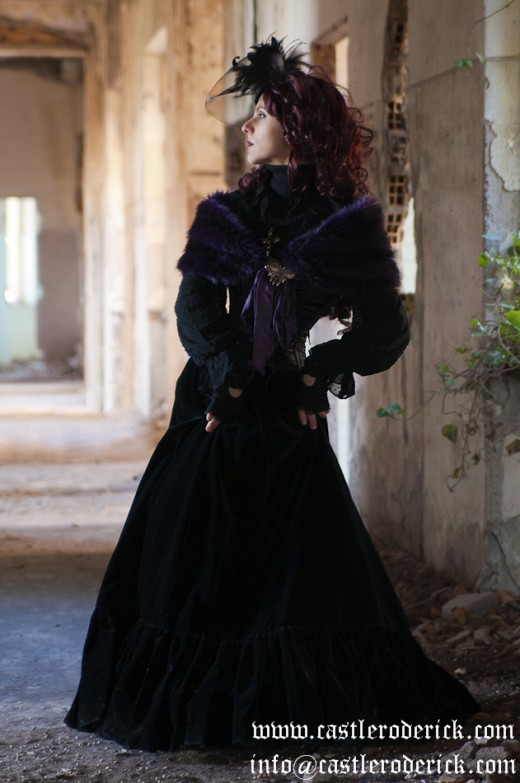 Victorian dresses are elegant and gothic.