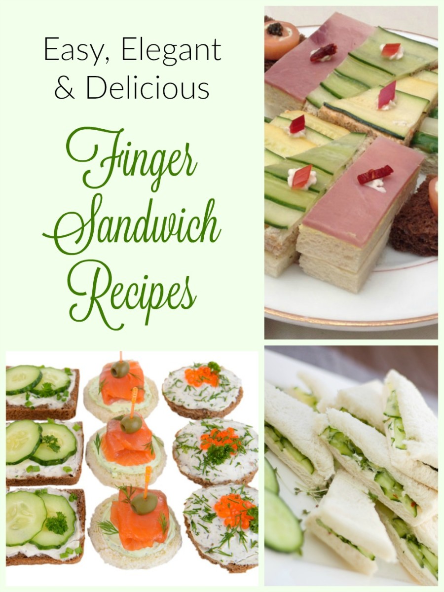 Verbazingwekkend Tea Sandwiches (Finger Sandwiches): Delicious Recipes for Special AL-81