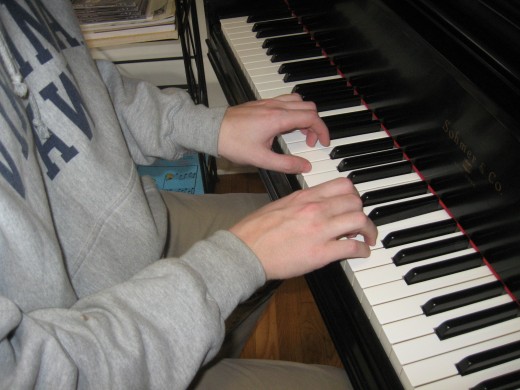Author's Piano Student 