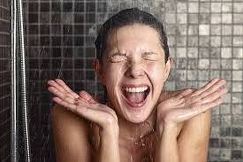 Relieve stress and depression by taking a cold shower.
