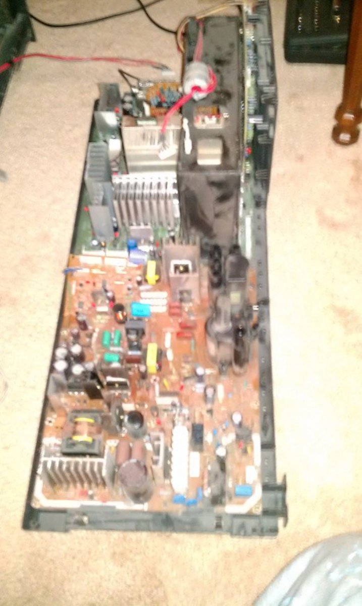 Fig 6. Main Power Board Removed 