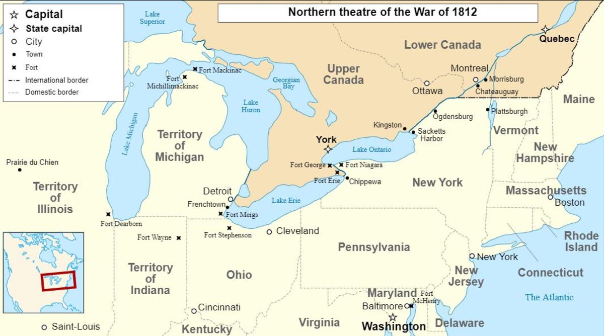 Northern Battle of the War of 1812.