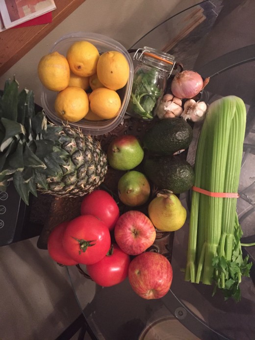 It is important to choose organic as much as possible. Since this is not always an option, it is a good rule of thumb to remember to choose organic for those items in which you are not going to take off an outer peel.