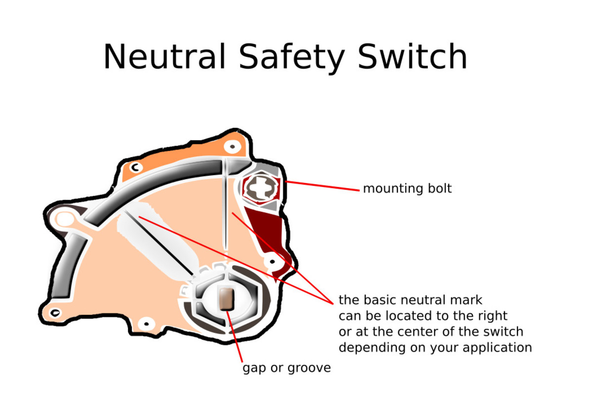 How to Adjust a Neutral Switch | HubPages 1996 honda accord transmission selector wiring diagram 