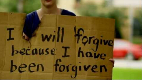 Forgive and be forgiven