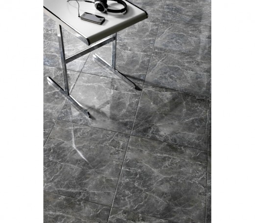 Glossy floor tile