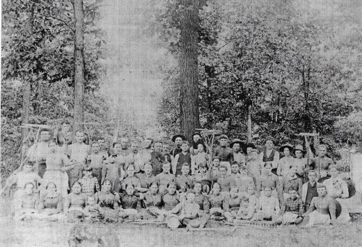 Rare Group Picture of the Society