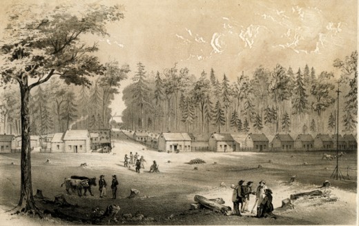 The Colony as of 1864