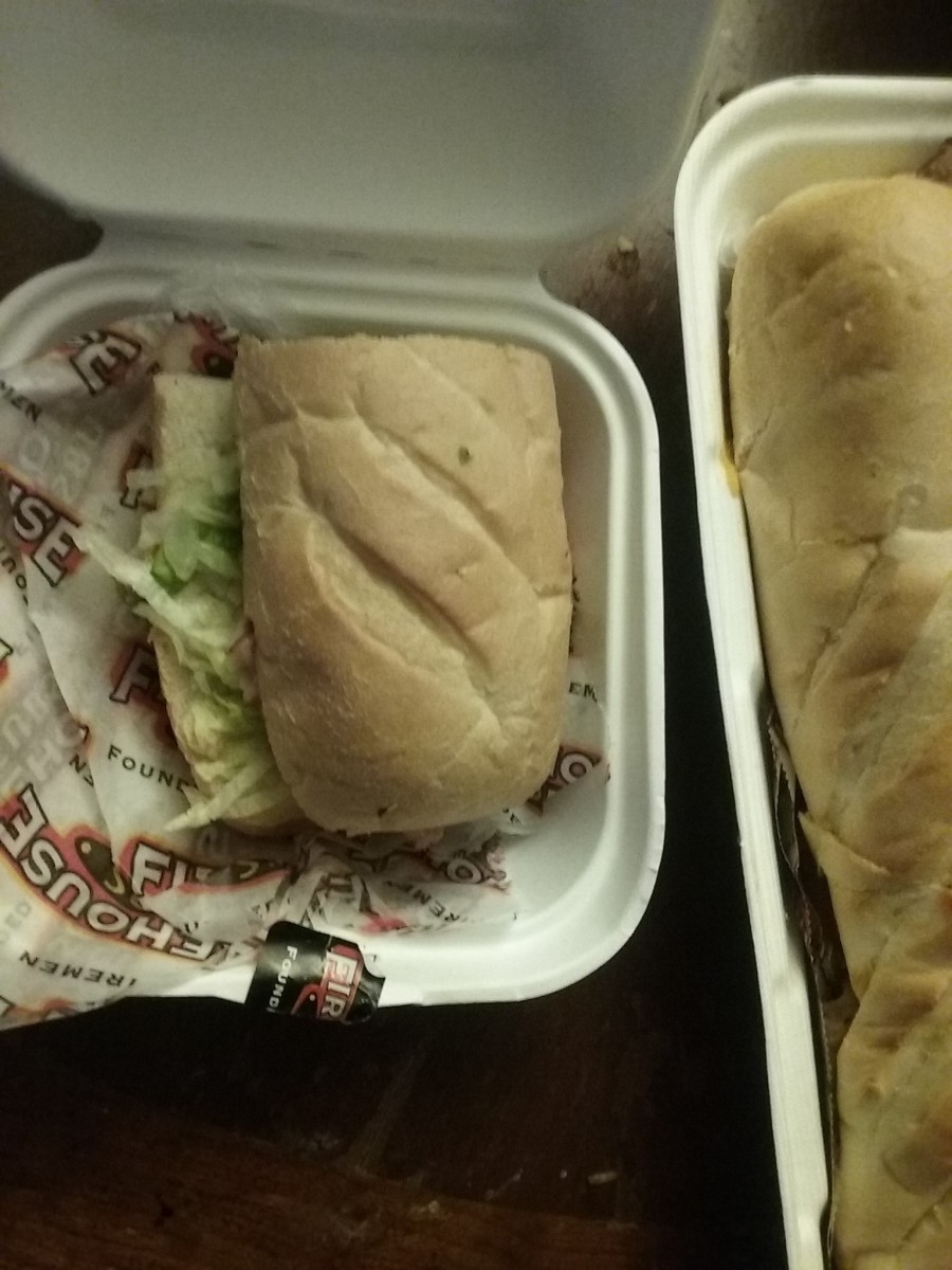 FIREHOUSE SUBS RESTAURANT REVIEW : Sub sandwiches from Firehouse Subs restaurant