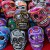 Calaveras, or sugar skulls, are created on the Day of the Dead in Mexico to honor departed ancestors. Calaveras, or sugar skulls, are created on the Day of the Dead in Mexico to honor departed ancestors.