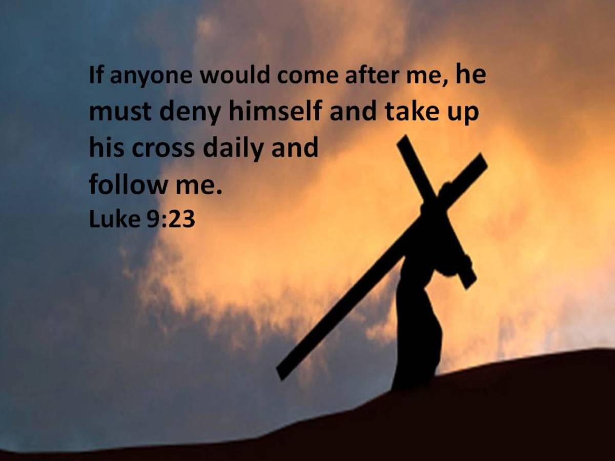 Take Up Your Cross And Follow Me Hubpages