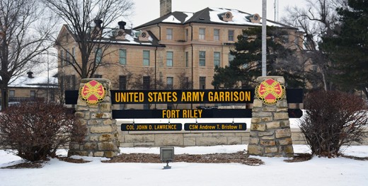 Fort Riley is consistently the largest employer in the state. The army post maintains many services for family member and a partnership with local Native American Nations.