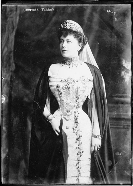 Countess Sophie de Torby during the occasion of the coronation of King Edward VII of Great Britain in 1902.
