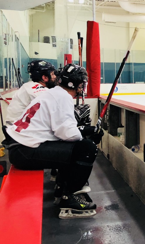 Ice hockey!