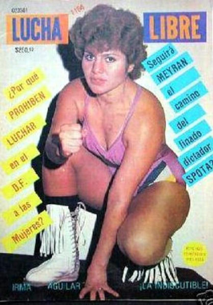 Efsanevi luchadora Irma Aguilar