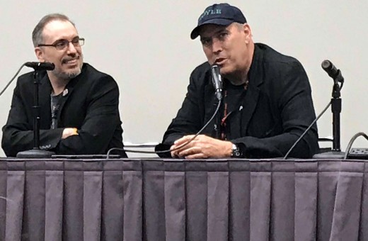 George Lowe at his intimate Q&A panel at Comicpalooza X in Houston, TX on May 25, 2018.