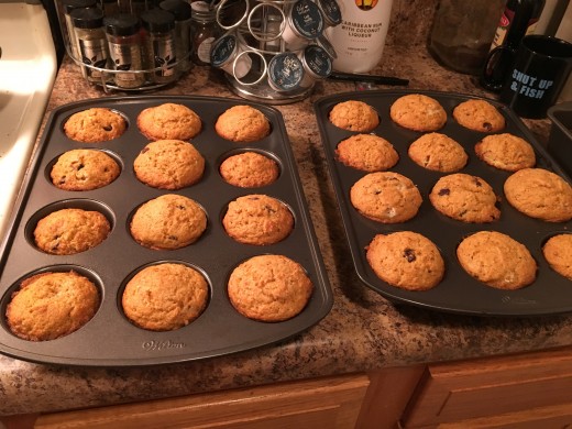 Baking is relaxing to me. I feel a sense of pride when I am able to make muffins or sweet breads that help make mornings a little easier during the week. 