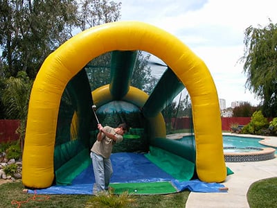 inflatable golf range