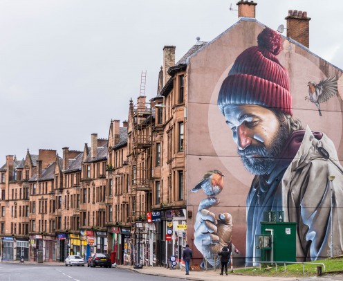 Graffiti as art in Scotland